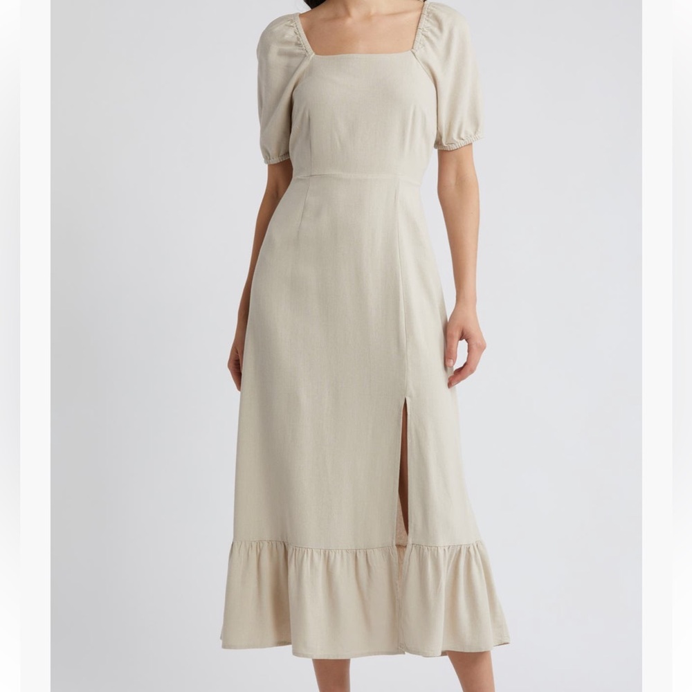 Mymilo Woven Midi Dress